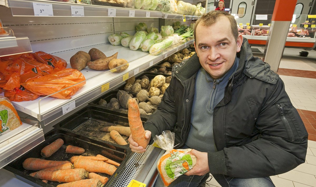 "Скоро магазины будут предлагать только импортные овощи", - говорит Тармо Тимми.
