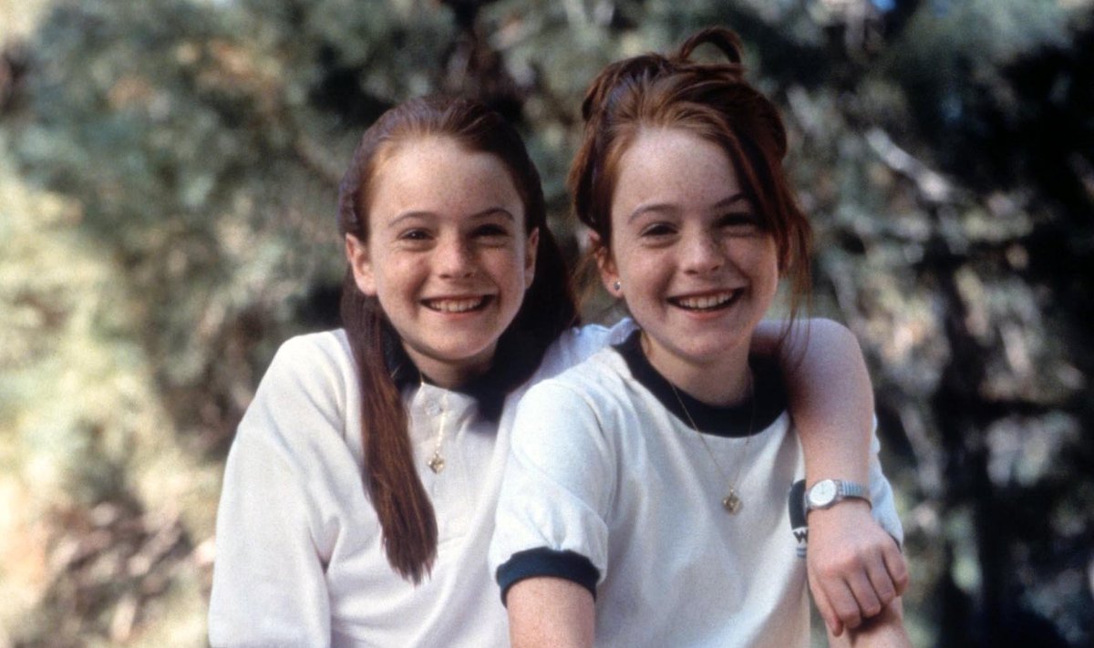 Lindsay Lohan filmis "Nagu kaks tilka vett" ("The Parent Trap", 1998)