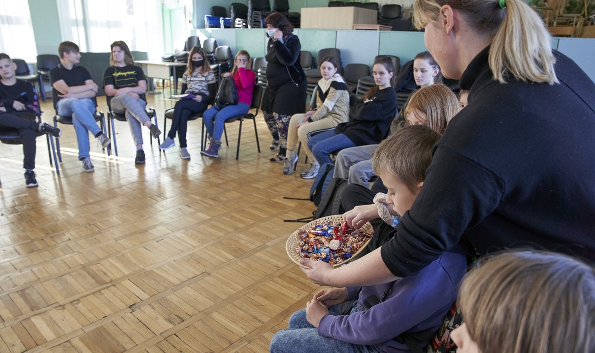 Ukraina lapsed Tartu Puškini koolis 