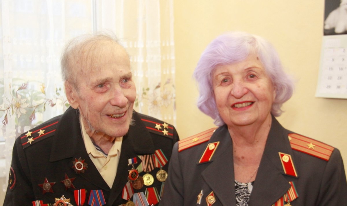 Александр Разгуляев во время празднования 103-летия