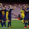 FC Barcelona sai vastuolulises mängus kindla võidu