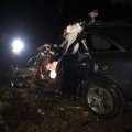 ФОТО | Легковушку разорвало, фура в кювете: в страшном ДТП с участием гражданина Эстонии в Ленобласти погибли три человека
