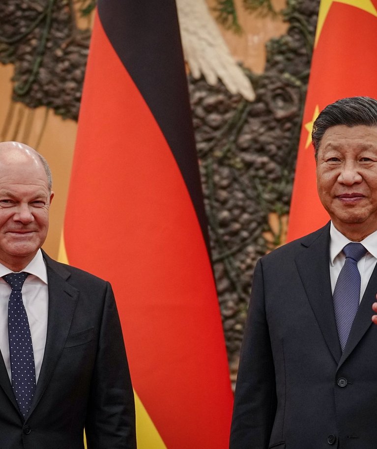 Scholz on esimene juhtivate tööstusriikide ühenduse G7 valitsusjuhtidest, kes on viimase kolme aasta jooksul Hiinas käinud. 