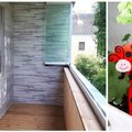 “Мой дом летом” | Уютный балкон-сад: финское остекление и божьи коровки