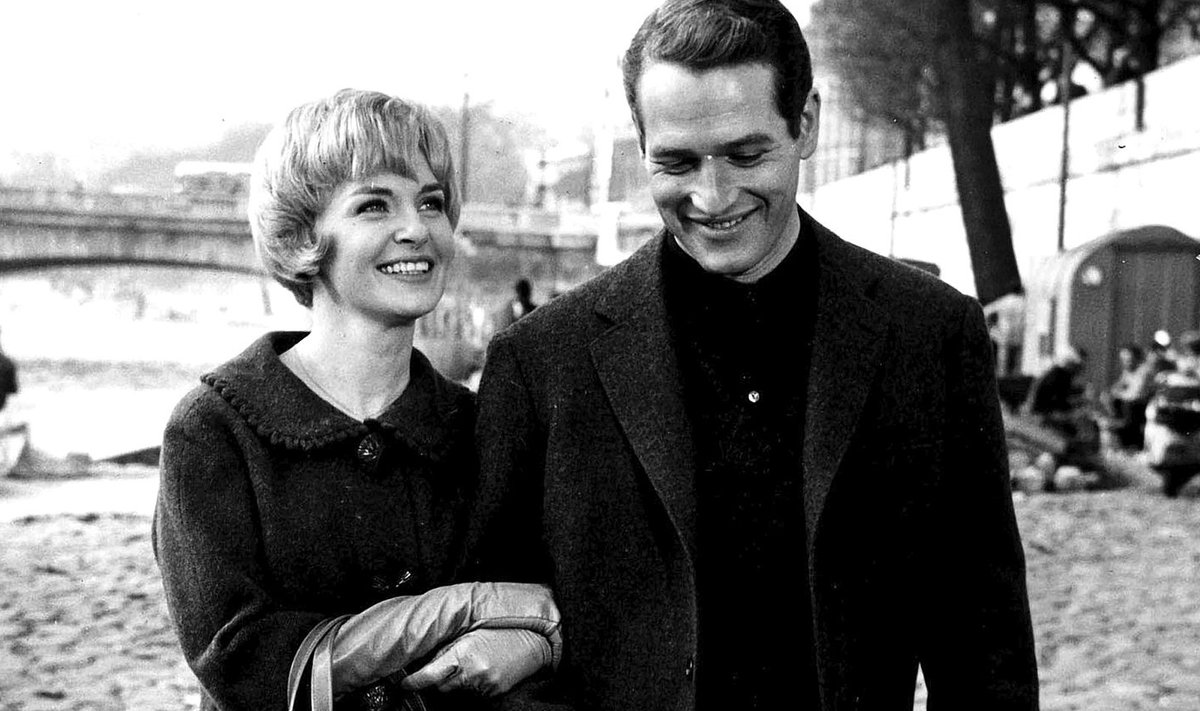 Paul Newman ja Joanne Woodward filmis “Pariisi bluus” (1961).