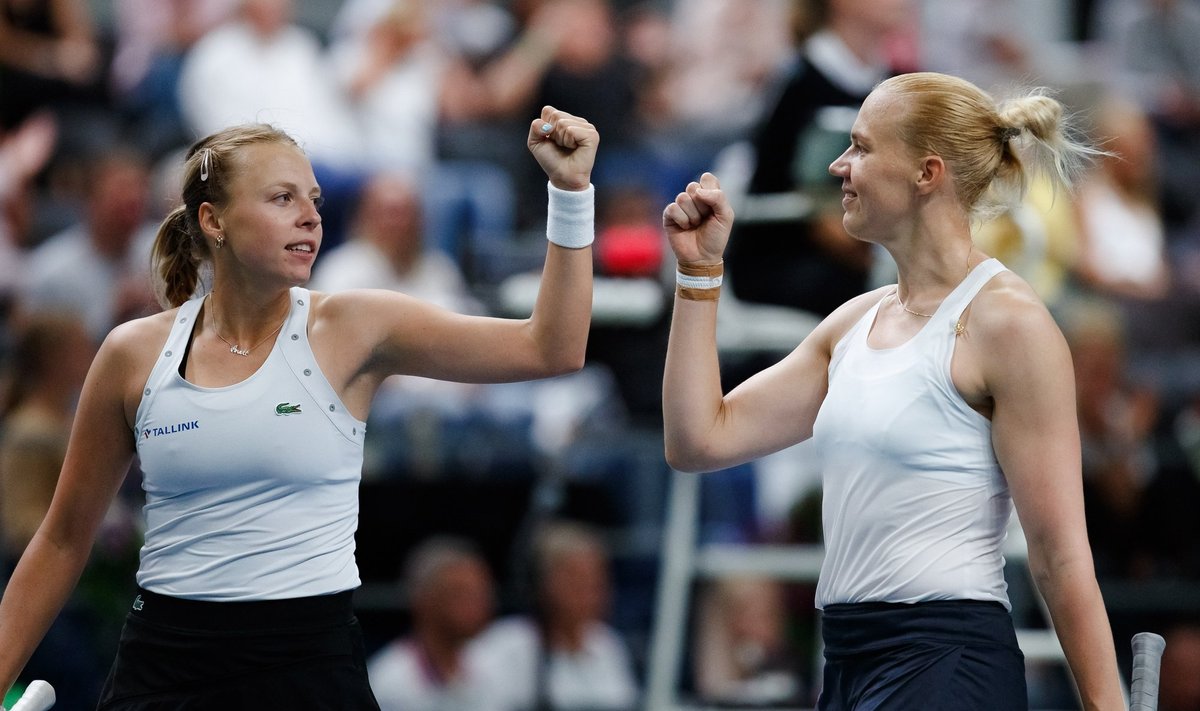 Anett Kontaveit ja Kaia Kanepi