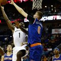 VIDEO: Porzingis ja Anthony tõid üheskoos Knicksile 50 punkti ja võidu
