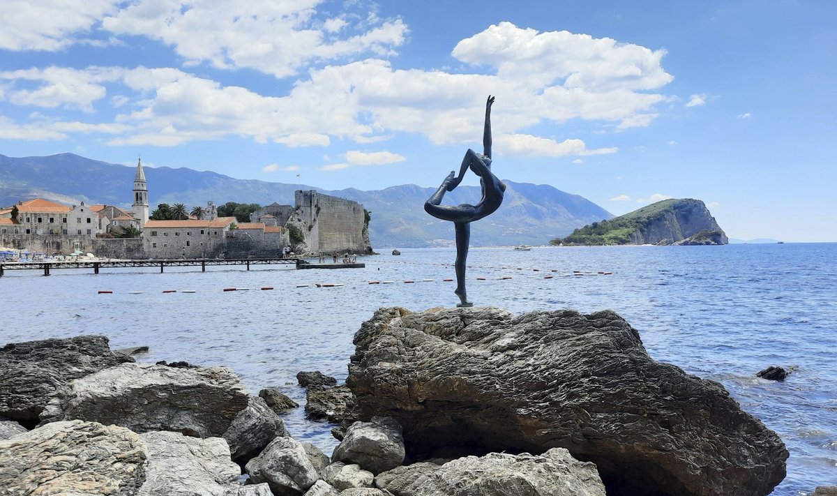 Budva Baleriini kuju.