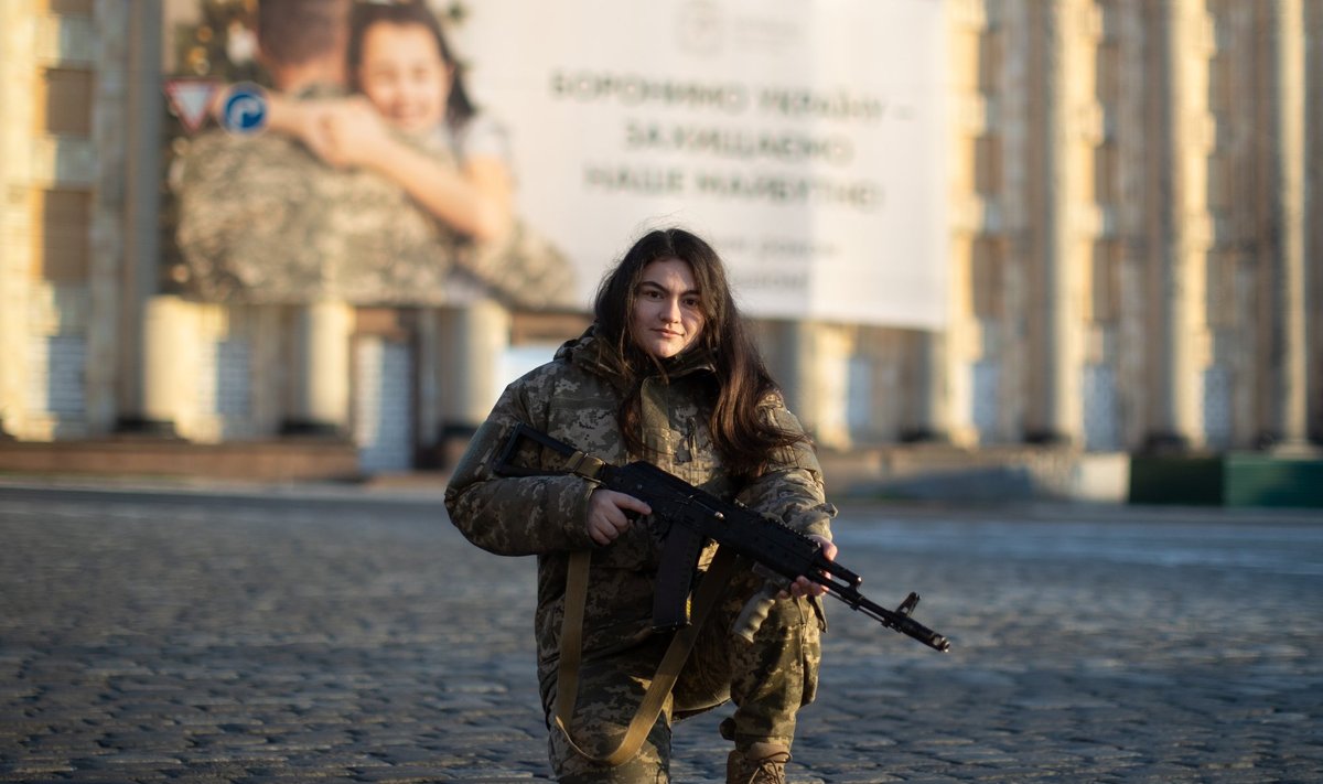 Ukraina sõdur Eva