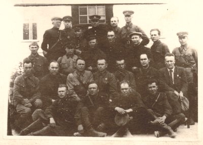 II MS. Hävituspataljoni kogunemine Tapal. Juuli 1941.