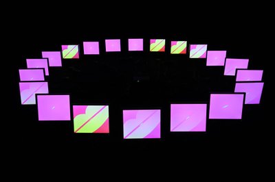 “Pentatonic Color System II. Programm 01 ja 03” (1994–1999), Raoul Kurvitz