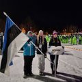 FOTOD | Eesti lippu kandsid Vuokatti olümpiafestivali avatseremoonial Levandi ja Raun
