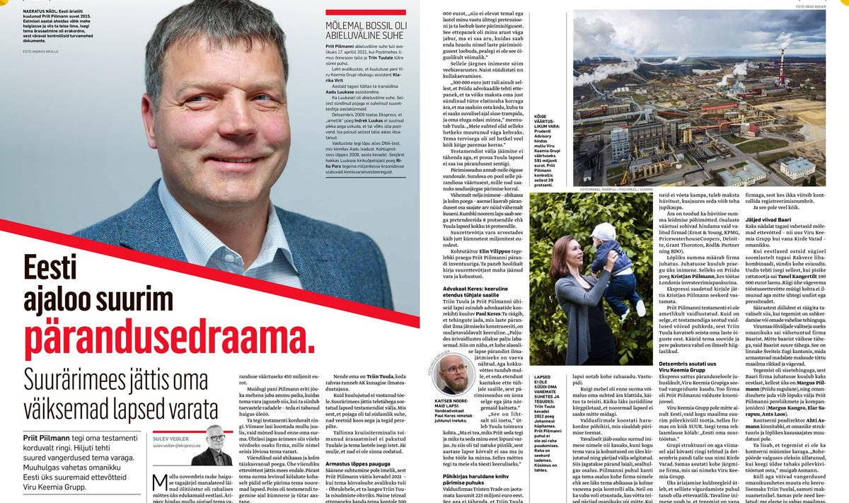 VALE! Priit Piilmanni pere väitel ei rääkinud Triin Tuula ja teda esindav advokaat Paul Keres tõtt.