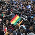Boliivias puhkesid rahutused president Moralese kahtlase valimisvõidu pärast