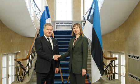 President Kersti Kaljulaid kohtus Soome riigipea Sauli Niinistöga