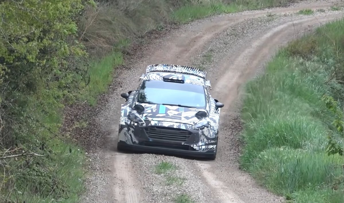 Uue põlvkonna M-Spordi WRC-auto test.