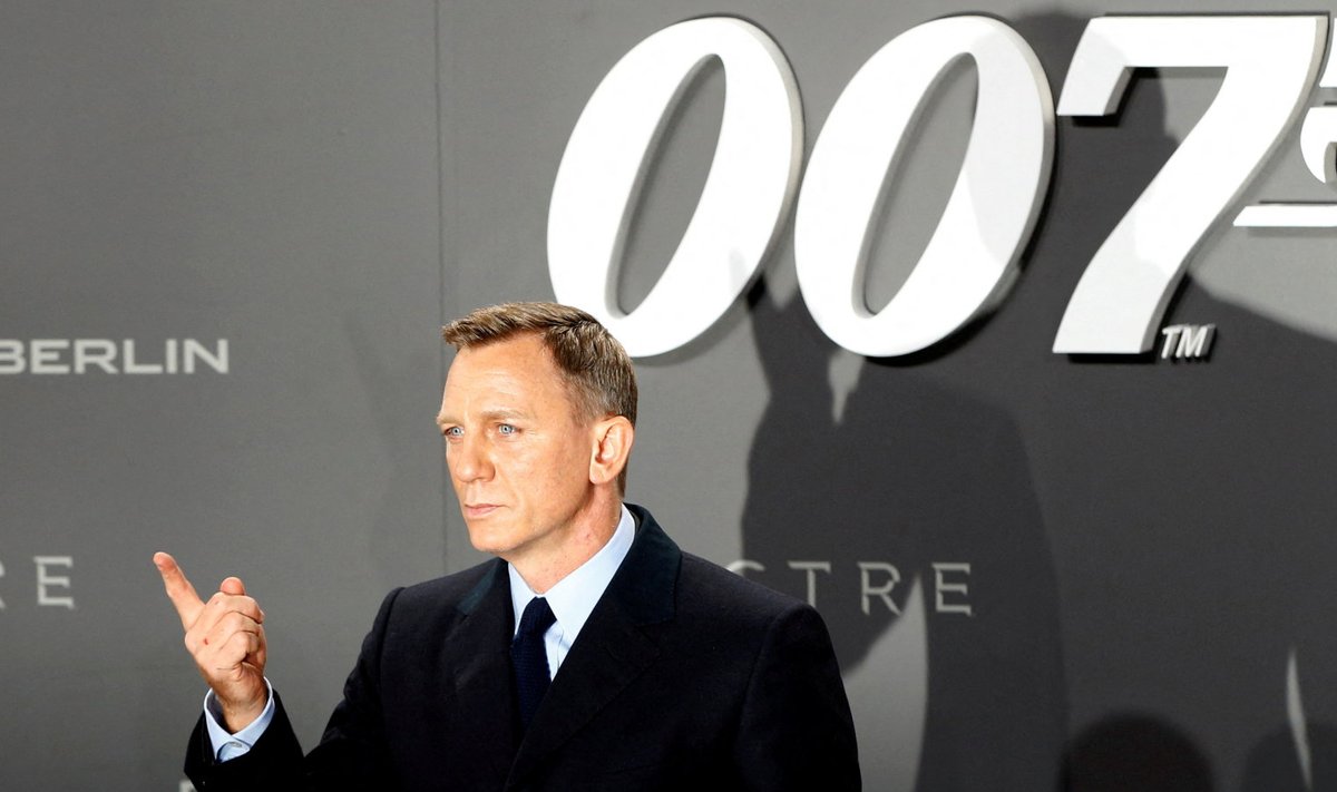 Tulevaste võistlejate eeskuju - Daniel Craig, kes mängis Bondi kokku viies filmis.