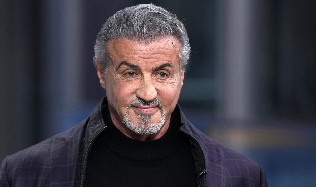 Sylvester Stallone Visits "Fox & Friends"