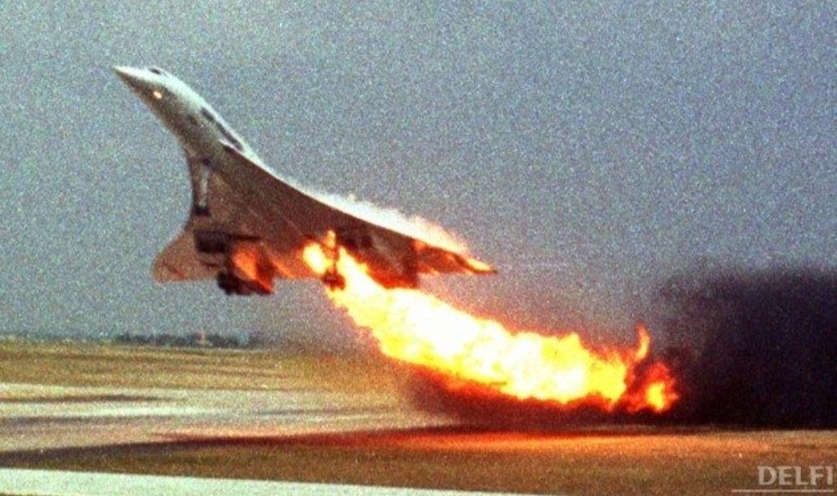Concorde'i viimane lennuüritus. Foto Toshihiko Sato, AP