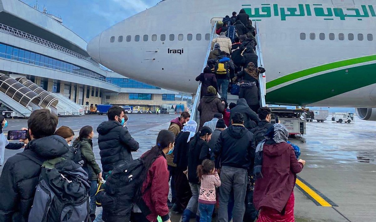 Möödunud neljapäeval lendas 431 iraaklast Minskist tagasi kodumaale. Paljud neist püüavad arvatavasti peagi uuesti Euroopasse pääseda.