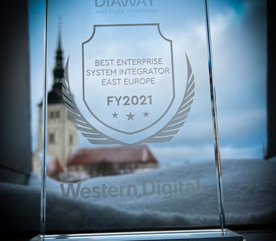 Western Digitali tunnustus partnerile: Ida-Euroopa parima süsteemi integreerija auhind 2021