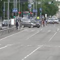 VIDEO: Hirmutav vaatepilt Tour of Estonia finišis. Auto oli lähedal juhtgrupi rammimisele