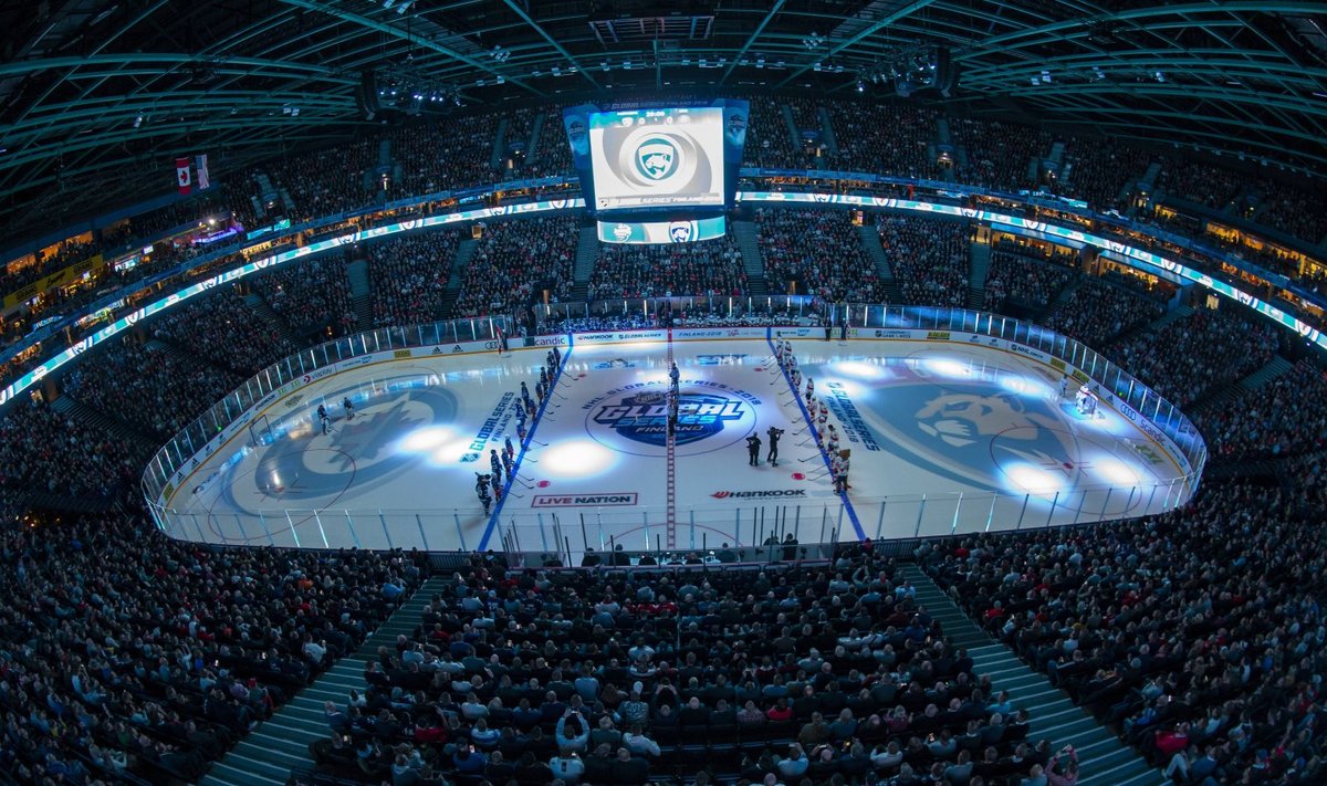 Helsingi Jokerite koduhall Hartwall Arena 2018. aastal, kui seal peeti NHL-i kohtumine.