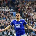 Neli väravat kõmmutanud Leicester City lõpetas Manchester Unitedi rekordilise seeria