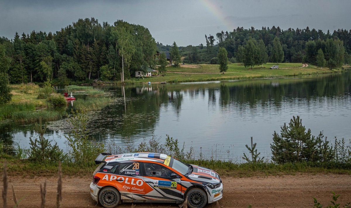 Georg Linnamäe ja James Morgan 2021. aasta Rally Estonial.