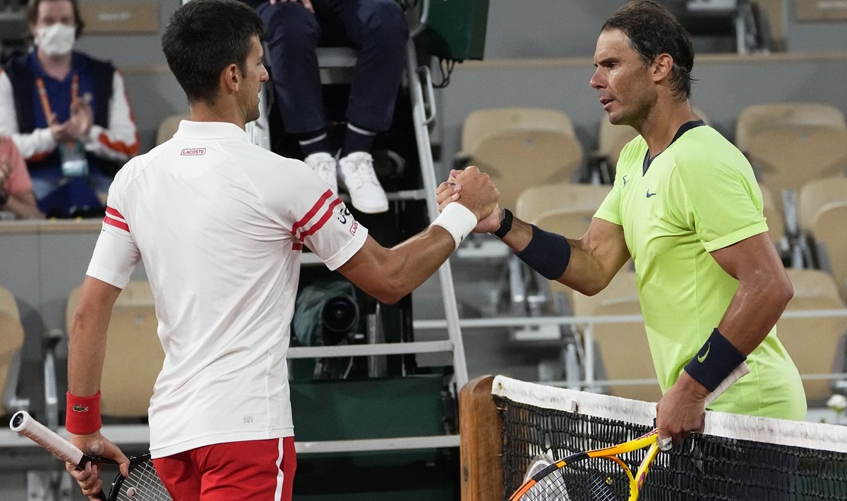 Eelmise aasta poolfinalistid Novak Djokovic ja Rafael Nadal võivad kohtuda juba veerandfinaalis.