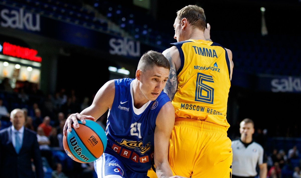 Tallinn, 29.09.2019. Saku Suurhallis kohtusid VTB ühisliiga kohtumisel Kalev/Cramo ja BC Himki, mille külalised võitsid 63:86