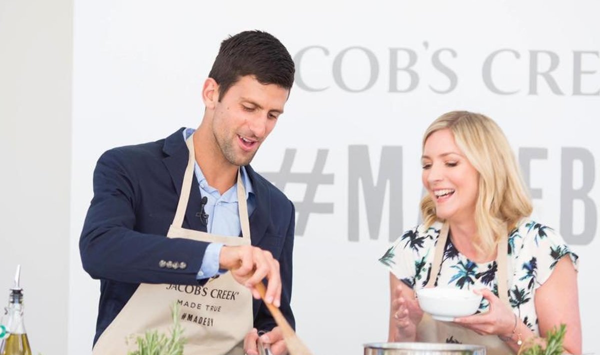 Maailma esireket Novak Djokovic jagab oma võitja toidulaua nippe