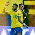 Vägevas hoos Brasiilia kõmmutas Neymari ja Raphinha vedamisel Uruguayle neli väravat