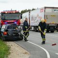 FOTOD | Järvamaal Koigi lähedal põrkasid kokku veok ja sõiduauto
