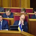 Umbusalduse avaldamine Ukraina valitsusele kukkus ülemraadas läbi