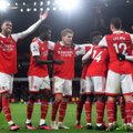 Arsenal suurendas Premier League’is edumaad, ManUnited jõudis FA Cupi veerandfinaali