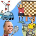 Spordiaasta karikatuurides | Kontaveiti tõus, olümpia uus näidisala, ralli hübriidautod...