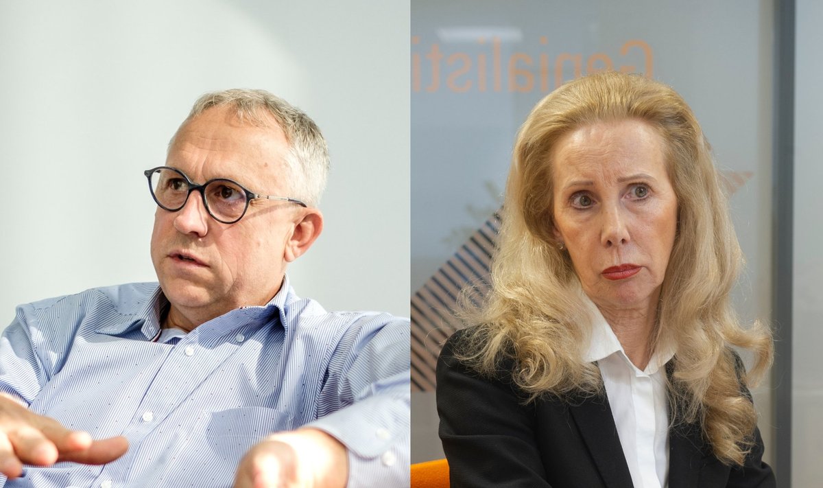 SEIS EI PAISTA HEA: Korruptsioonikuritegudes kahtlustatavad ettevõtja Hillar Teder ja endine rahandusministri nõunik Kersti Kracht.
