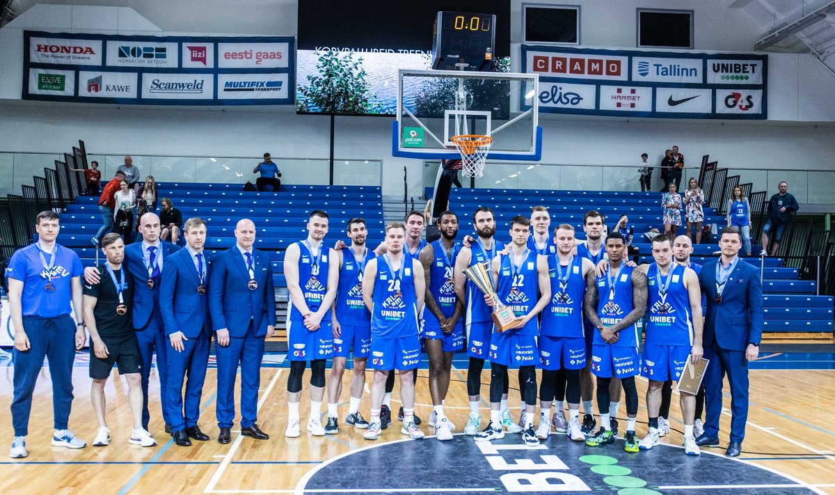 BC Kalev/Cramo sai kevadel Eesti meistrivõistlustel pronksi.