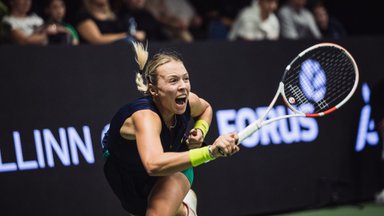 TIPPHETKED | Anett Kontaveit sammus Tallinna WTA-turniiril kindla võidu toel kaheksa parema hulka