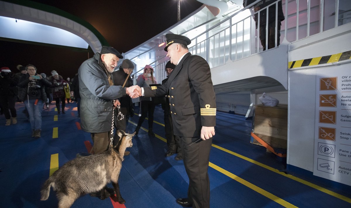 Parvlaev Leiger tegi oma esimese reisi 2016. aasta detsembris.