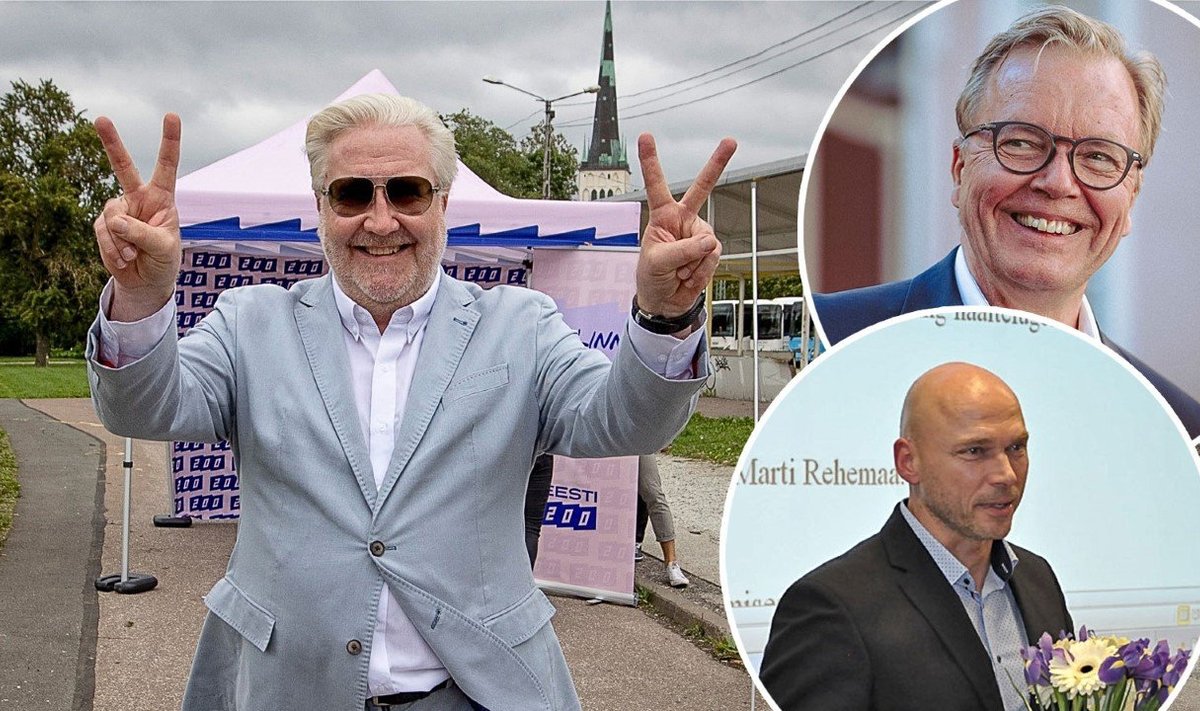 Kollaž. Marek Reinaas (foto: Ilmar Saabas); Joakim Helenius (foto: Martin Ahven/Õhtuleht); Marti Rehemaa (foto: Harju Elu) );