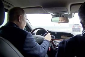 VIDEO | „Natuke sai ikka kannatada.“ Putin sõitis üle Krimmi silla