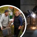 VIDEO | Külma talve ootuses: vabatahtlikud keevitajad valmistavad Mõkolajivi oblasti elanikele küttekoldeid