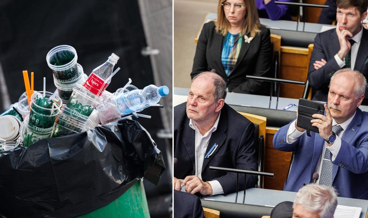 Eelnõu eesmärk on vähendada ja vältida ühekordseid plasttooteid.