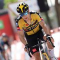 Roglic võitis Vueltal etapi, Eiking jätkab liidrina
