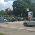 FOTOD: Autoavarii seiskas Sõle tänaval trolliliikluse