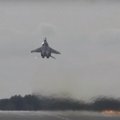 Võimas: vaata reaktiivhävitajat MiG-29 vertikaalselt õhku tõusmas!