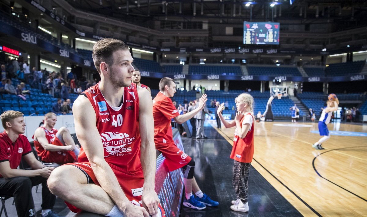 Martin Paasoja mängis kevadel Eesti meistriliiga finaalis