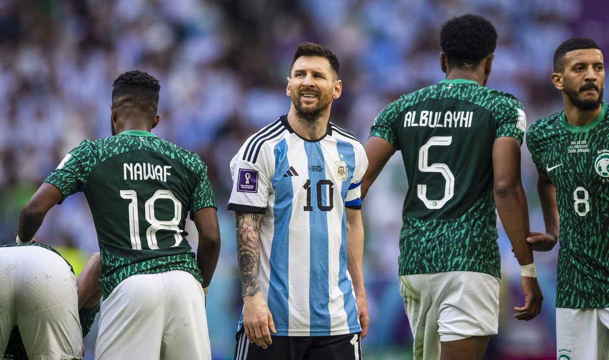 Lionel Messi ja Argentina jäid väljakul Saudi Araabiale alla. Kuidas läheb 2030. aasta MM-iga?